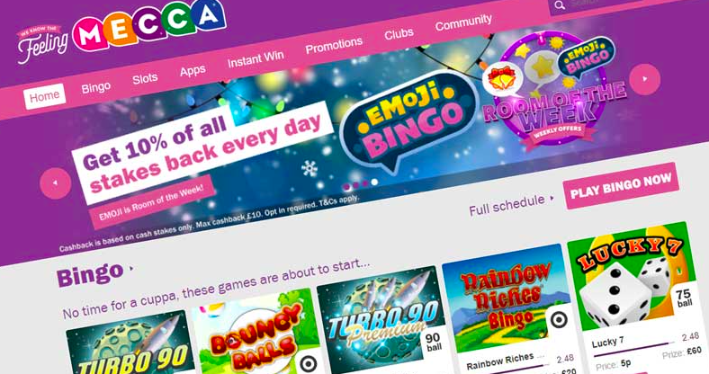 Playtech Extends Partnership With Mecca Bingo