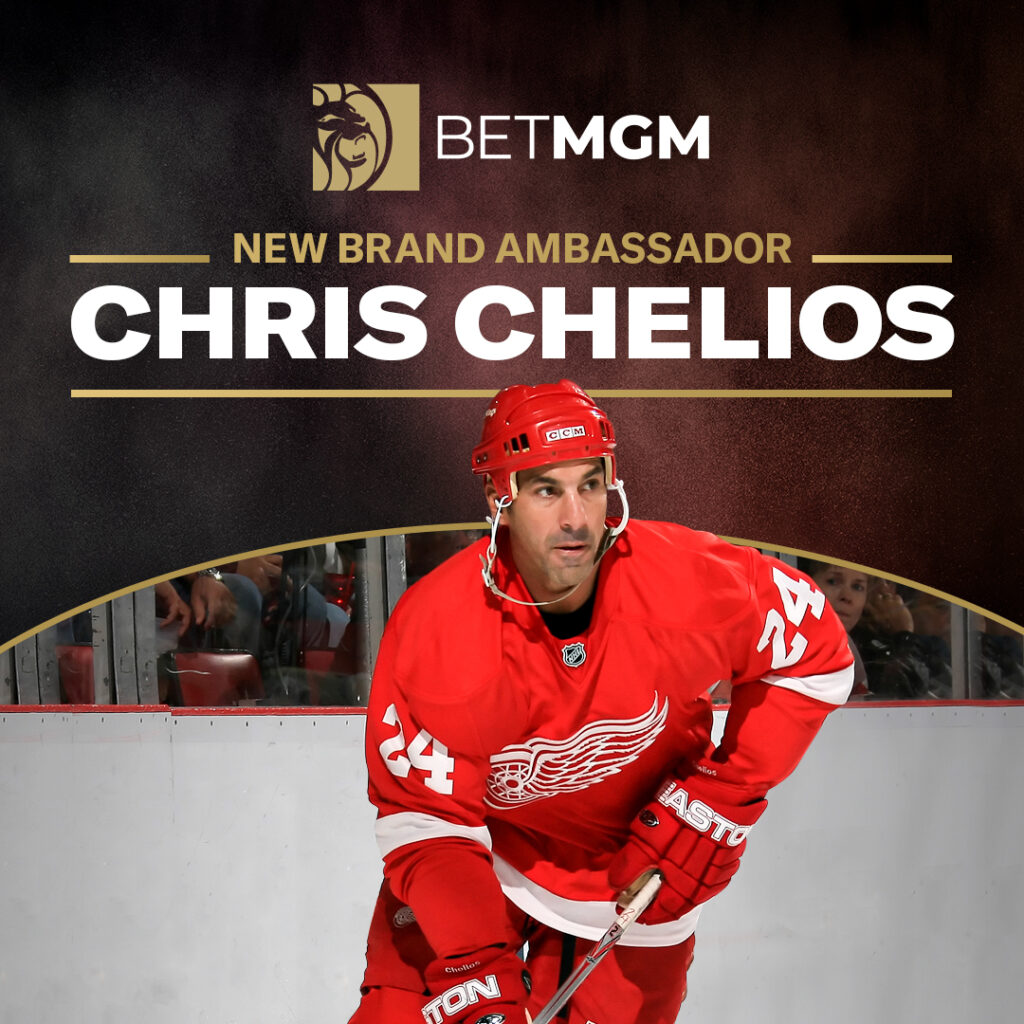 BetMGM Signs Chris Chelios As Celebrity Brand Ambassador