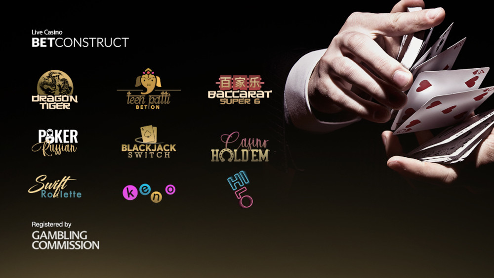 BetConstruct Launch 9 Live Casino Games