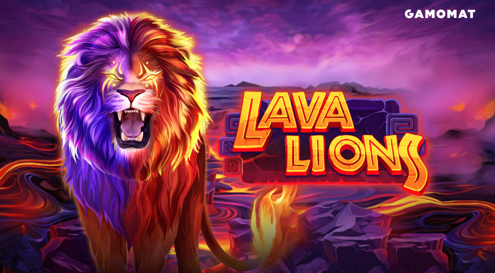 GAMOMAT Releases Lava Lions Slot