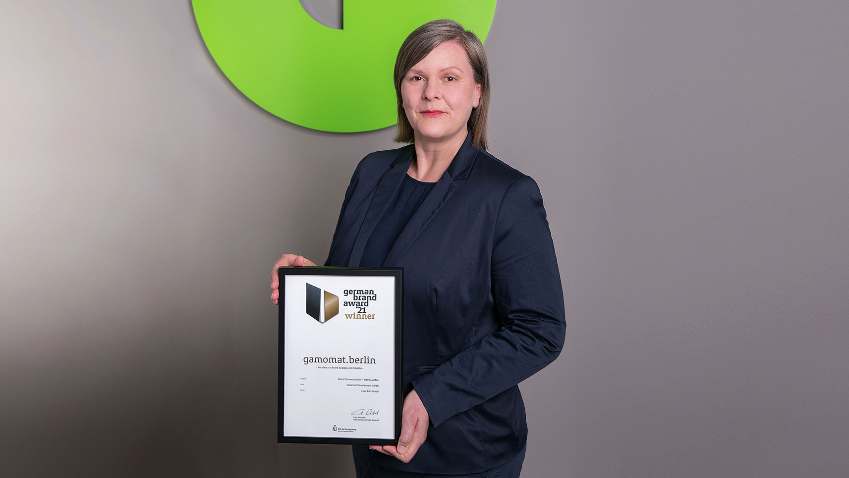 Double Win for GAMOMAT at German Brand Awards