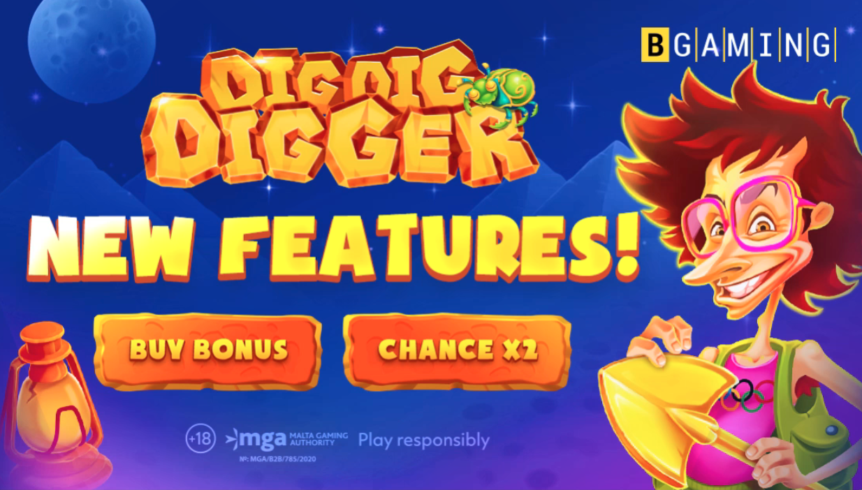 BGaming Upgrades Dig Dig Digger Slot with New Features!
