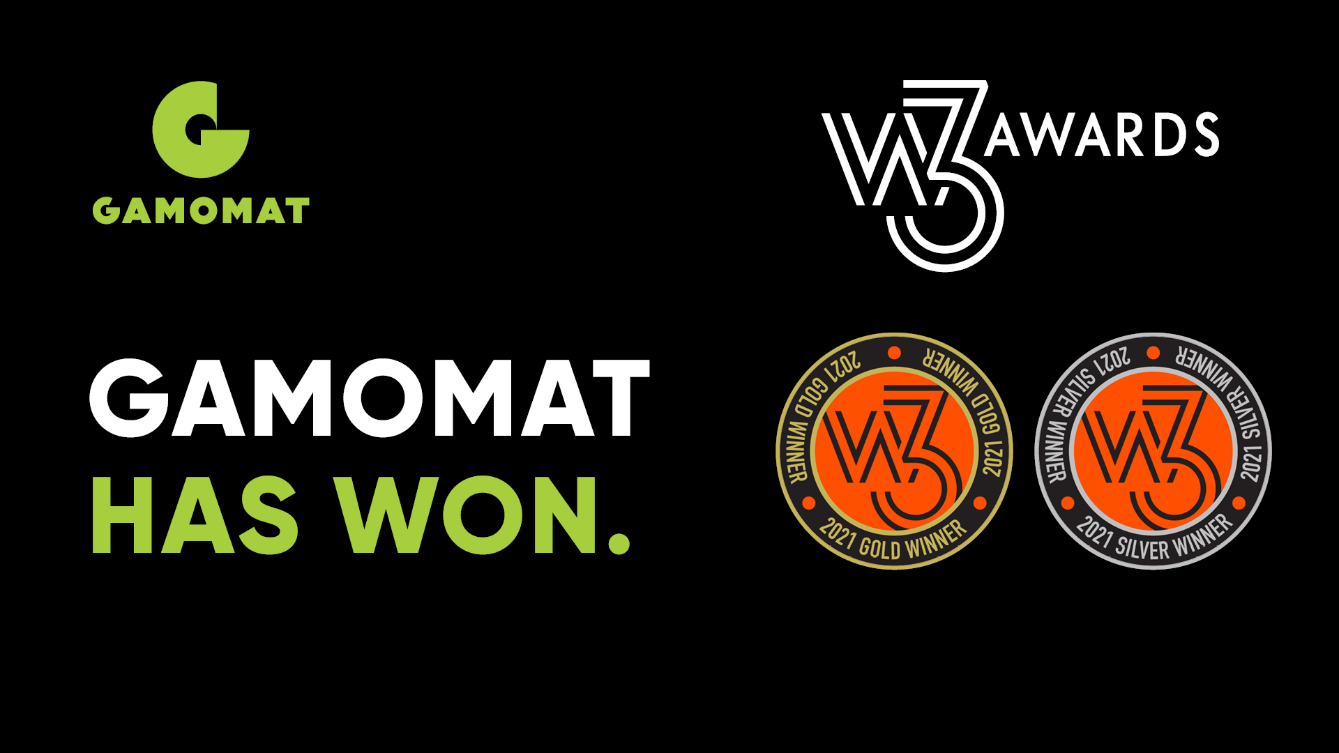 GAMOMAT Wins w3 Awards for Proprietary Crystal Strike Video