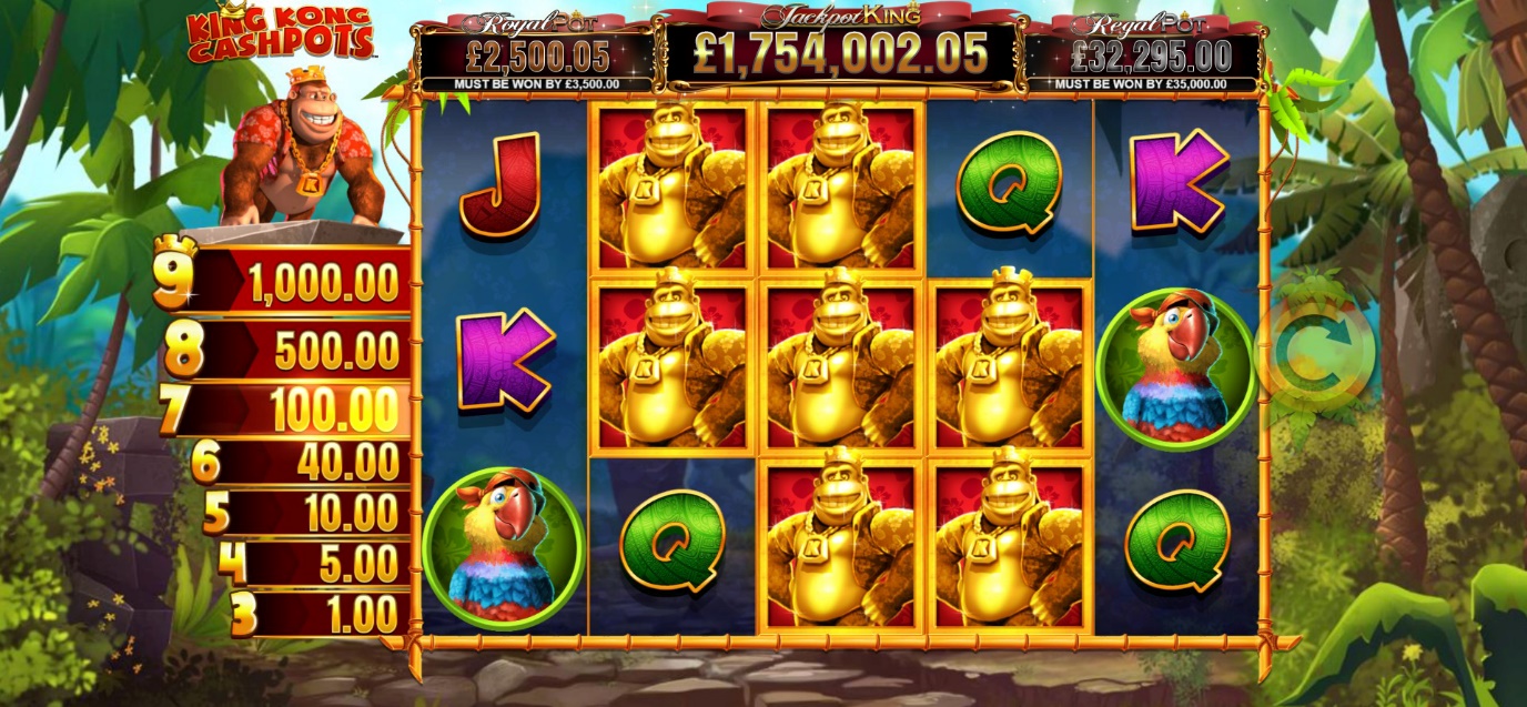 Blueprint Gaming’s Reel Royalty Returns in King Kong Cashpots