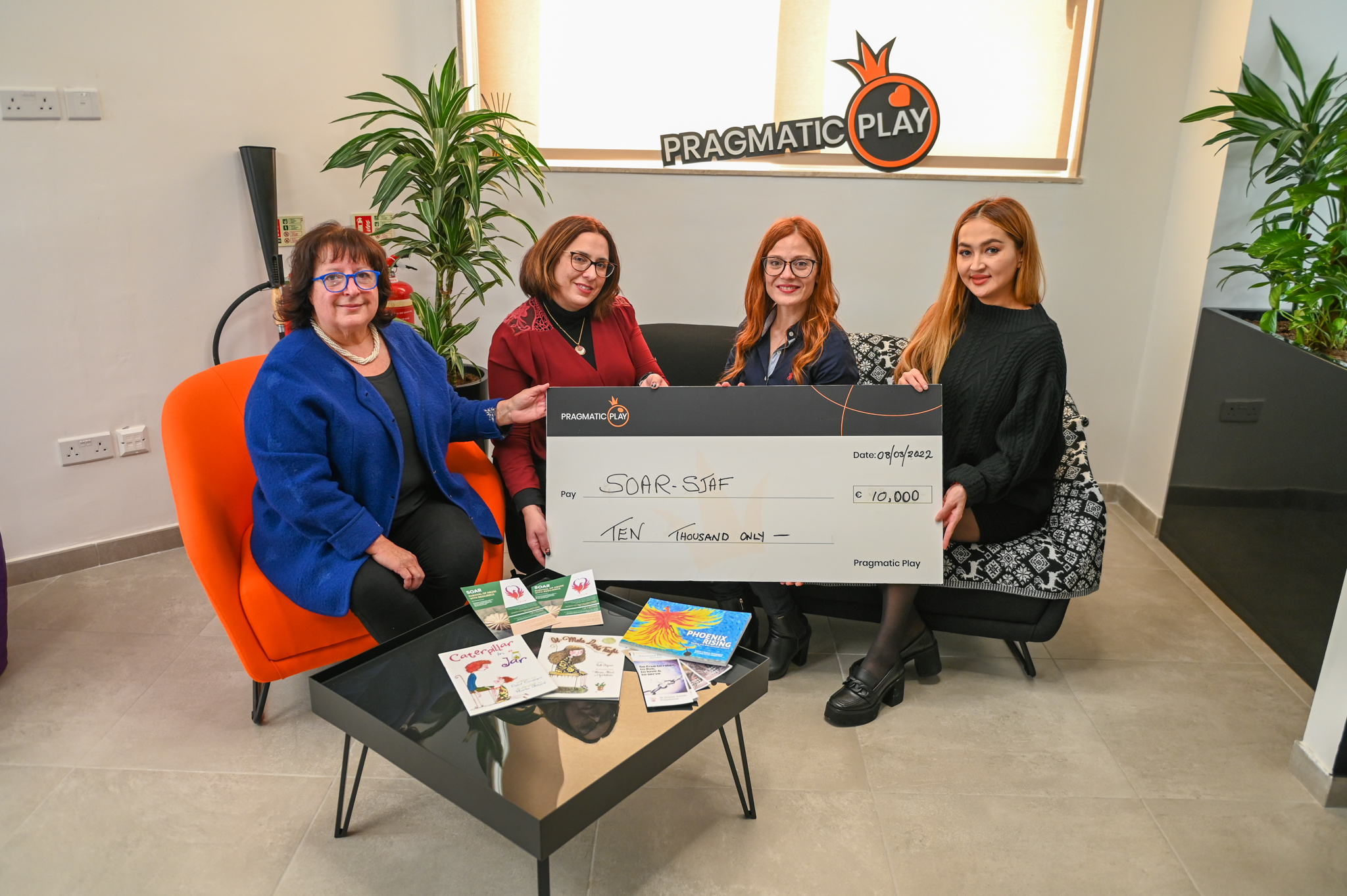 Pragmatic Play Celebrates International Women's Day with €10,000 donation to SOAR