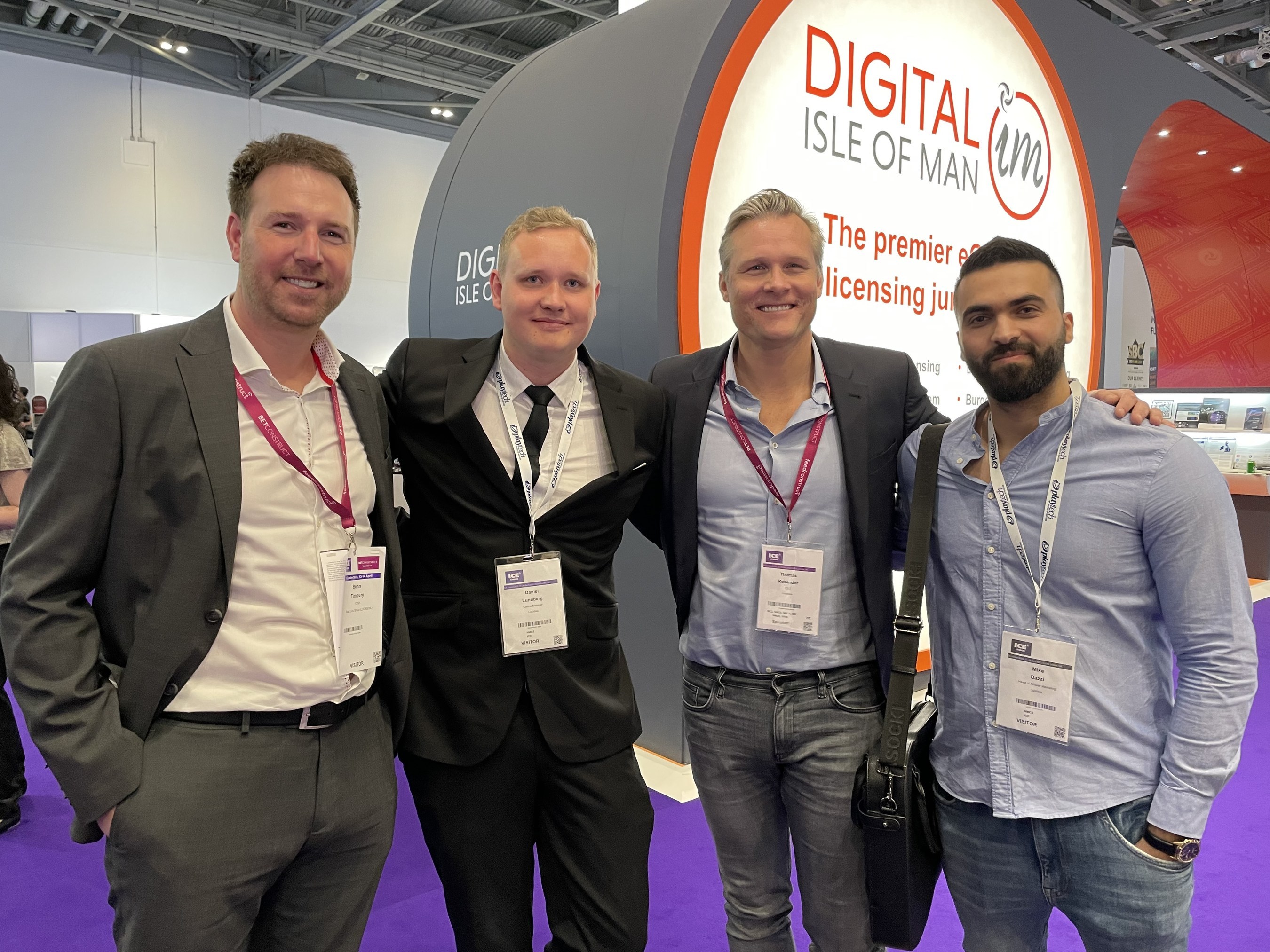 Real Luck Group Partner with Microgaming at ICE 2022 to Enhance Luckbox Online Casino