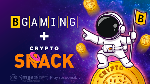 BGaming Integrates Crypto SNACK Currency to Its IGaming Portfolio