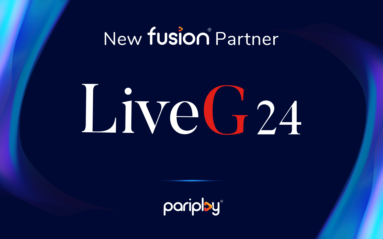 Pariplay Adds Live Casino Content to Platform Through LiveG24