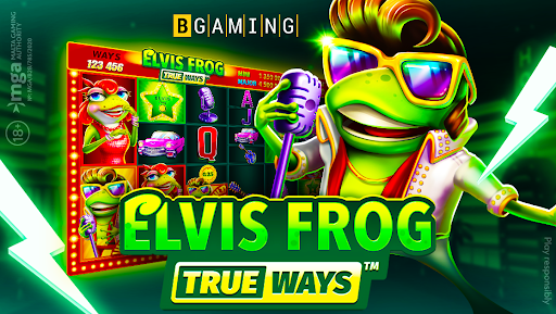 Legendary Elvis Frog by BGaming Returns in Brand New TRUEWAYS Mechanics