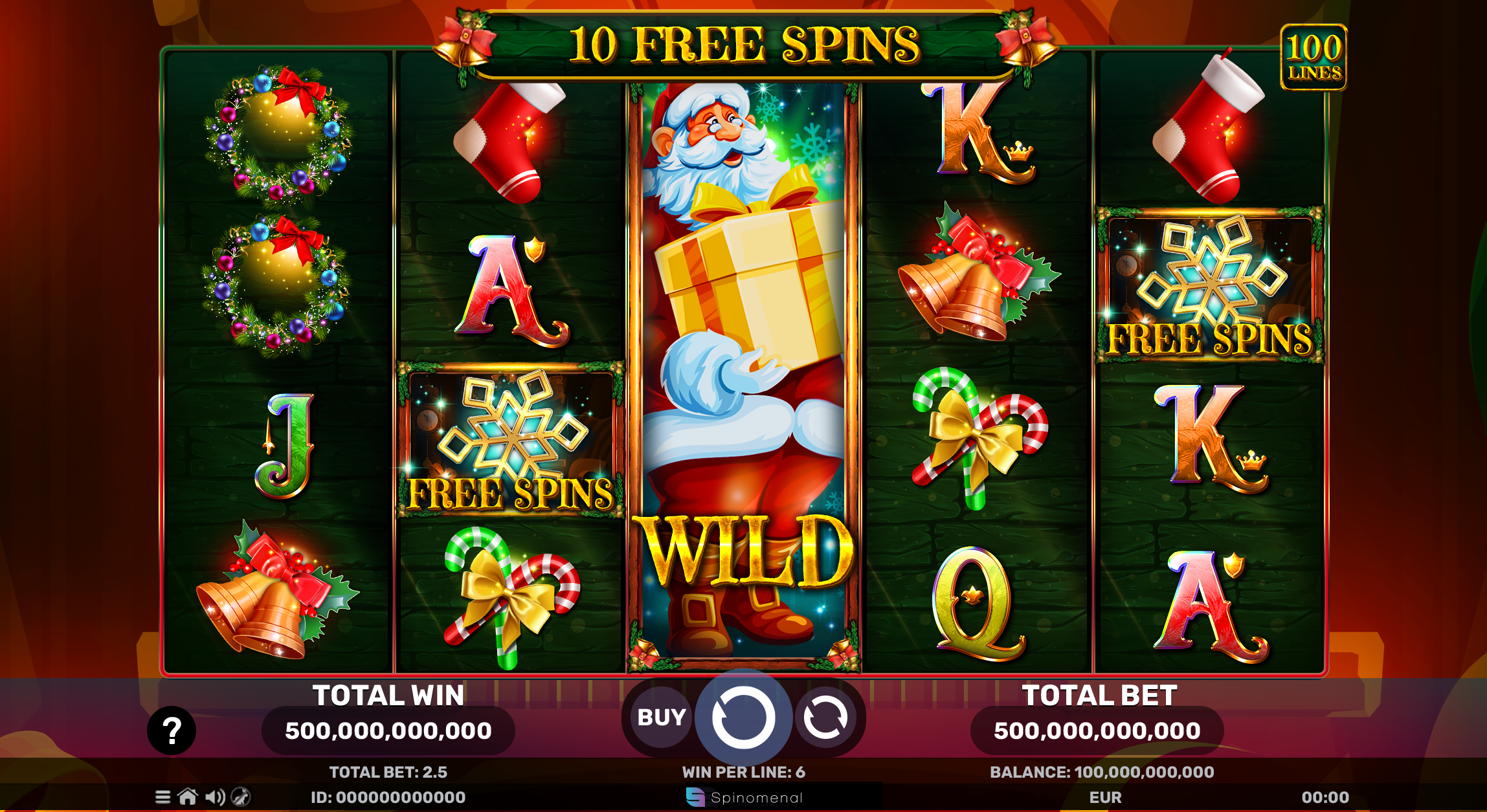Spinomenal Gets into the Christmas Spirit with Wild Santa 2!