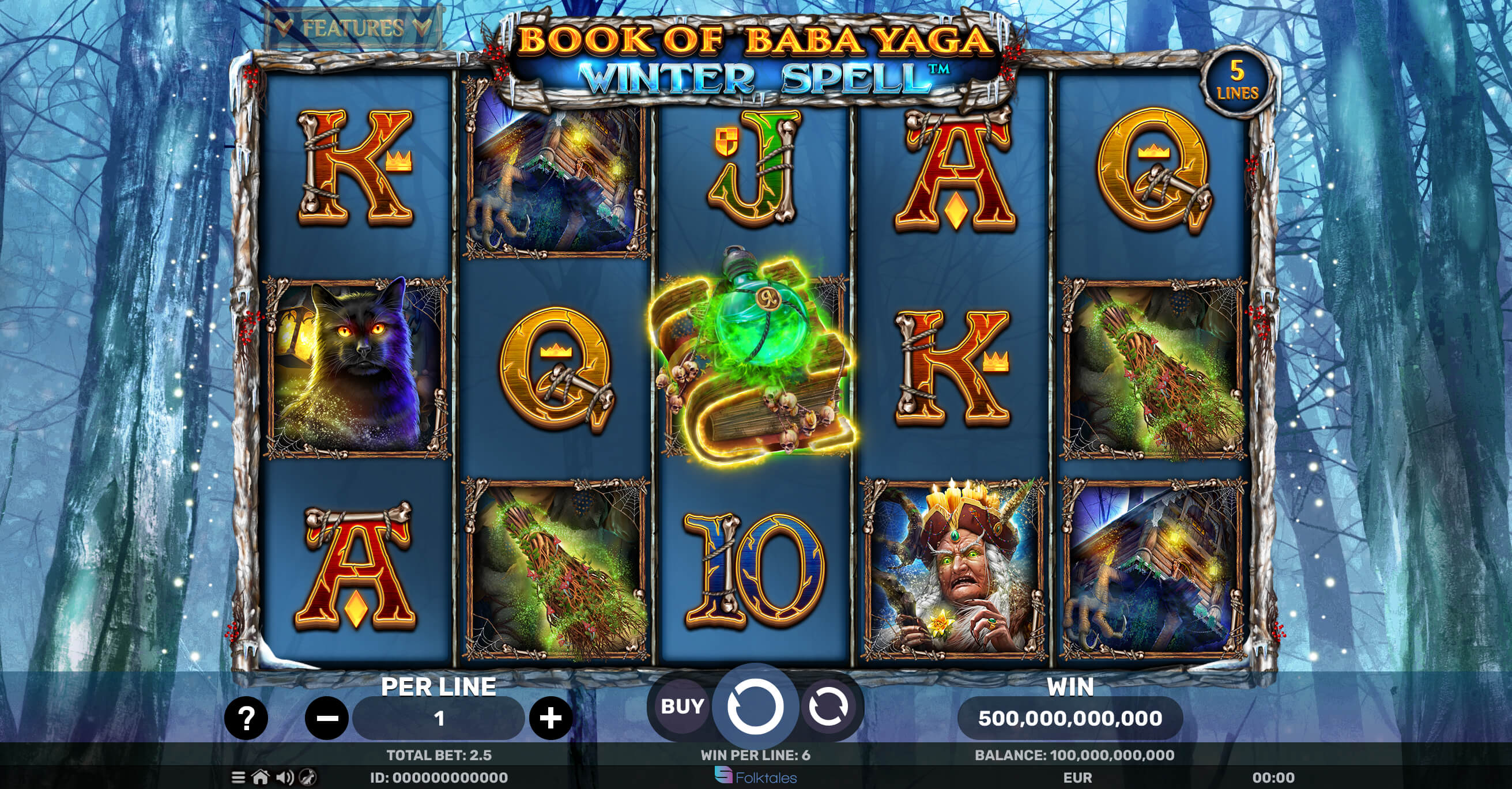 Spinomenal Casts New Book Of Baba Yaga - Winter Spell Slot