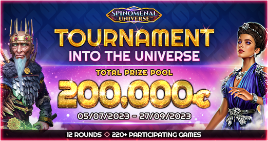 Spinomenal Unveils its New ‘Into the Universe’ Tournament