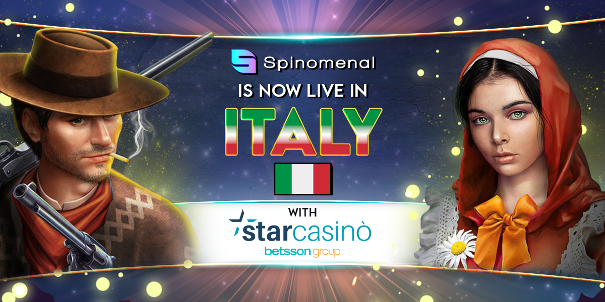 Spinomenal Goes Live in Italy with StarCasino Partnership