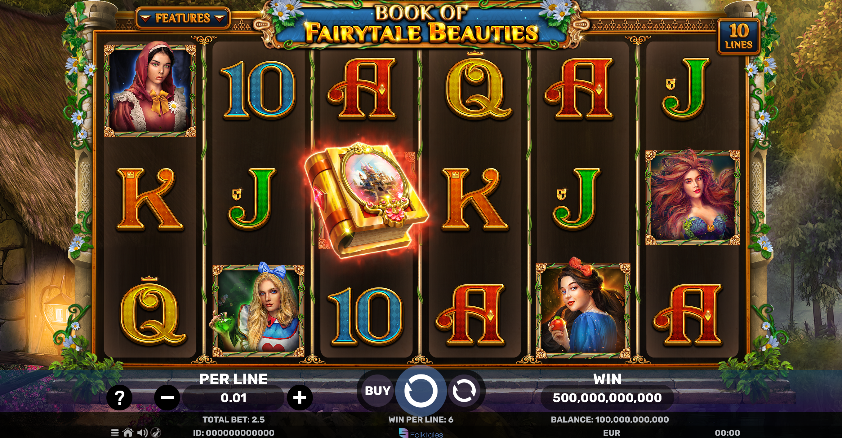 Spinomenal Releases Book of Fairytale Beauties Slot