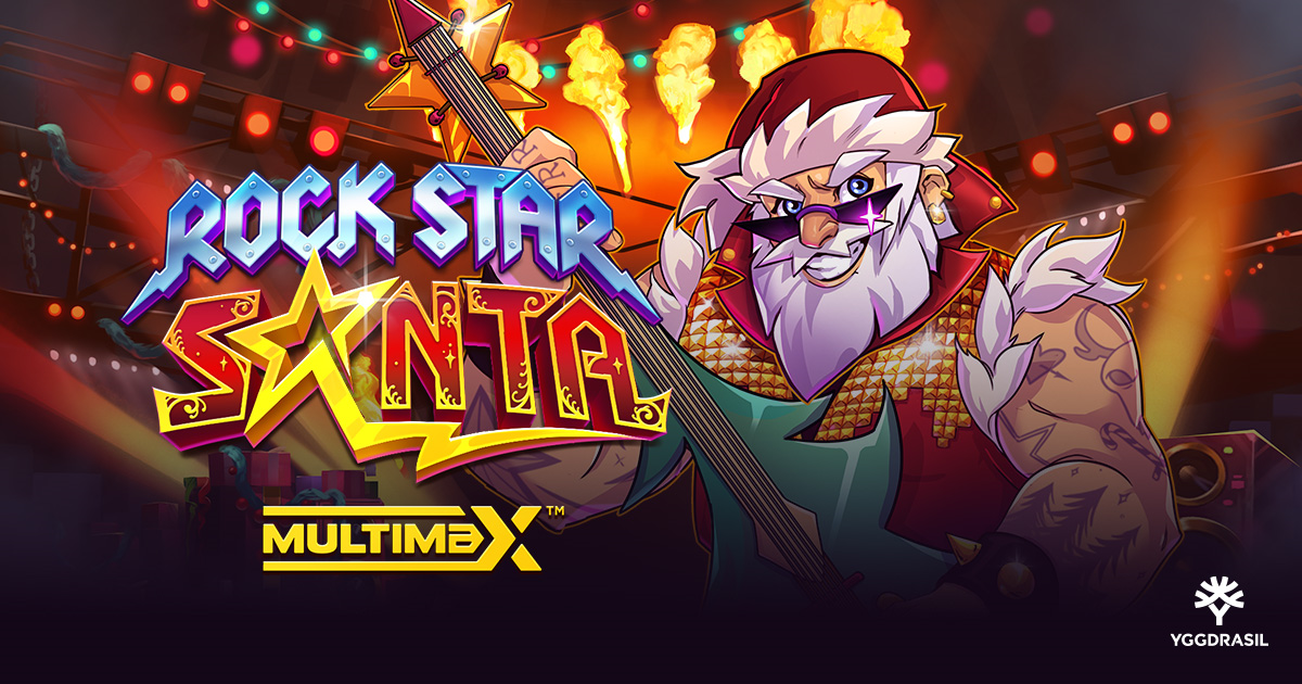 Yggdrasil Fires up Festive Fun with Rock Star Santa MultiMax™