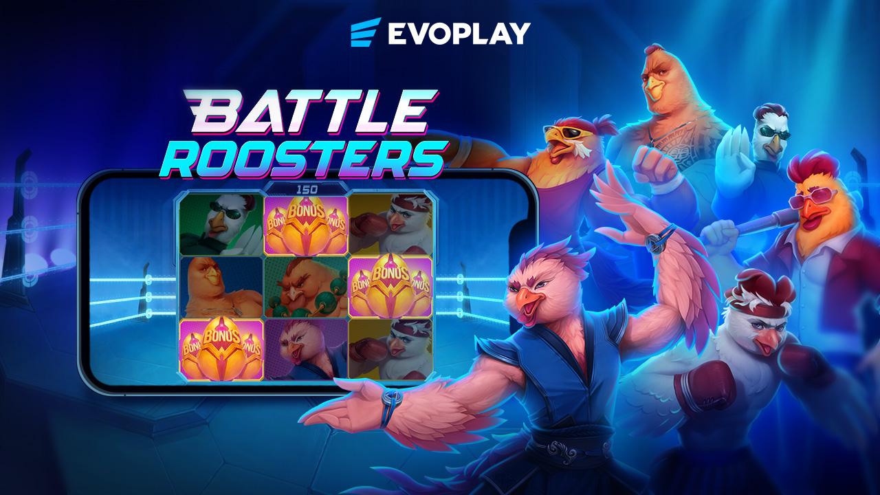 Fearless Birds Take to the Ring in Evoplay’s Latest Release Battle Roosters