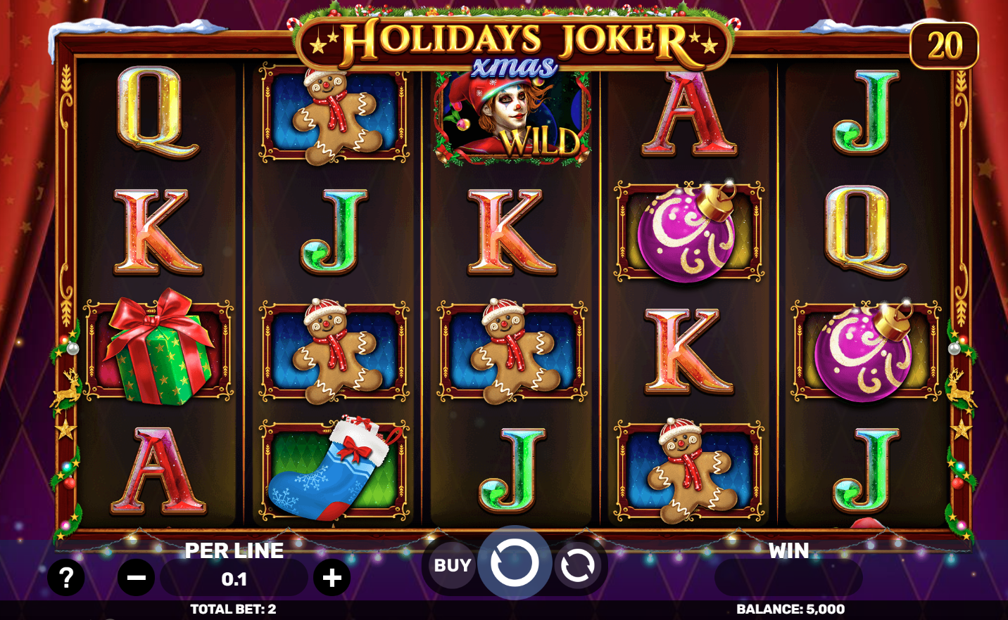 Spinomenal Share Festive Joy with Holidays Joker Xmas Slot