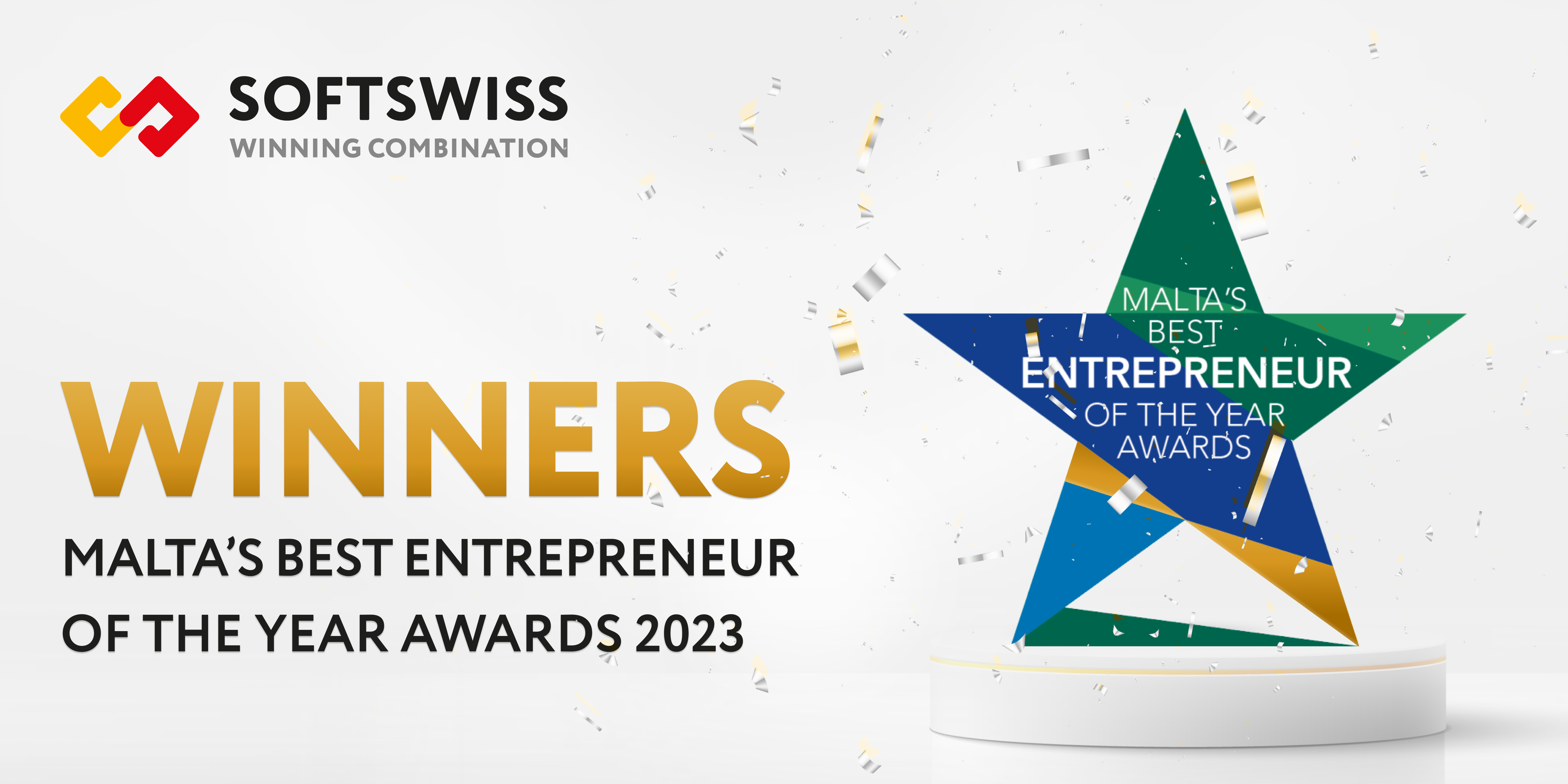SOFTSWISS Triumphs at Malta’s Best Entrepreneur of the Year Awards 2023
