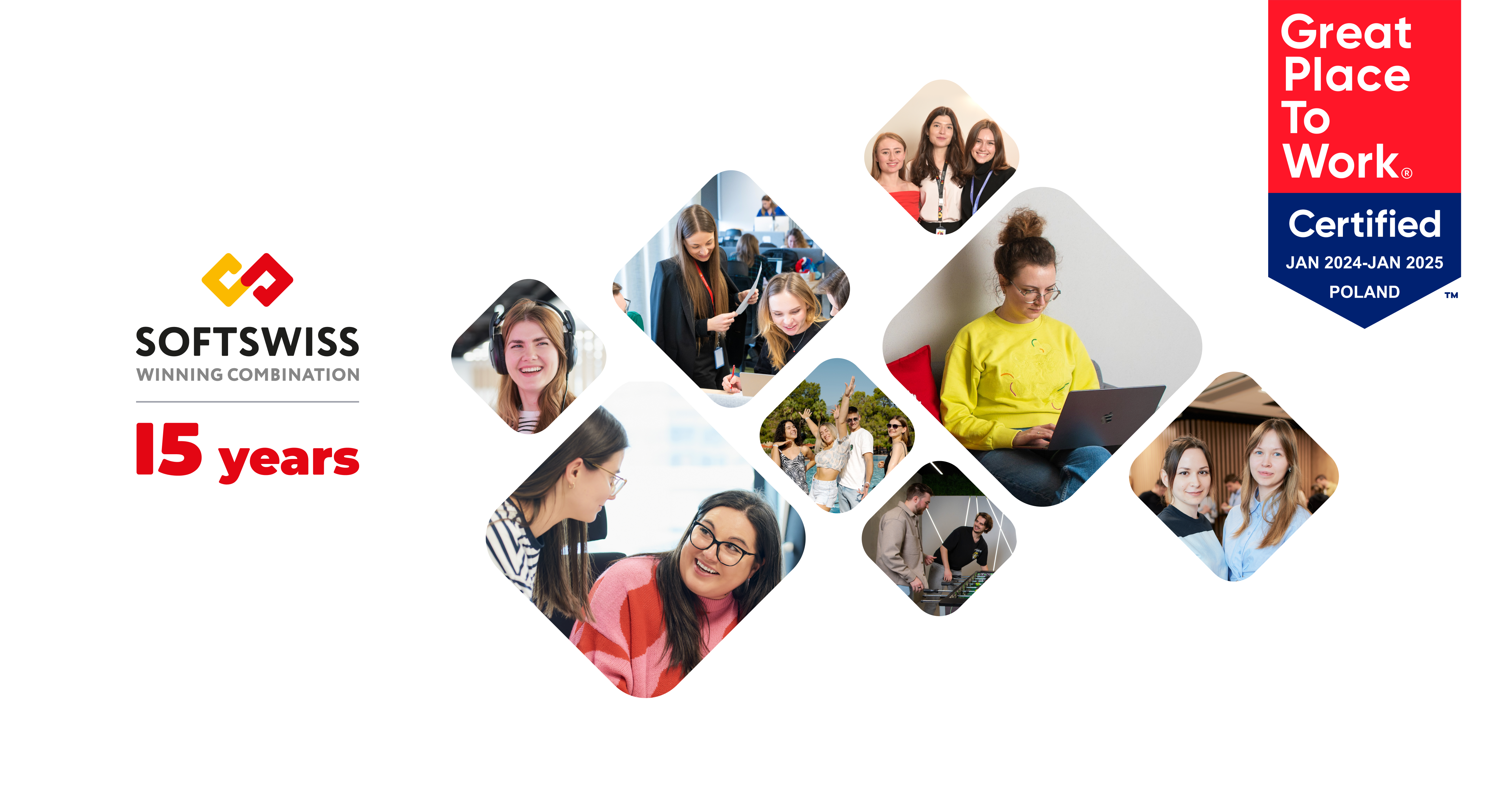 SOFTSWISS Certified as Great Place to Work®