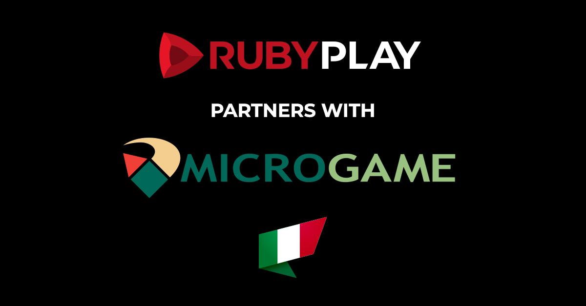 RubyPlay Partners with Microgame for Further Expansion in Italian Market