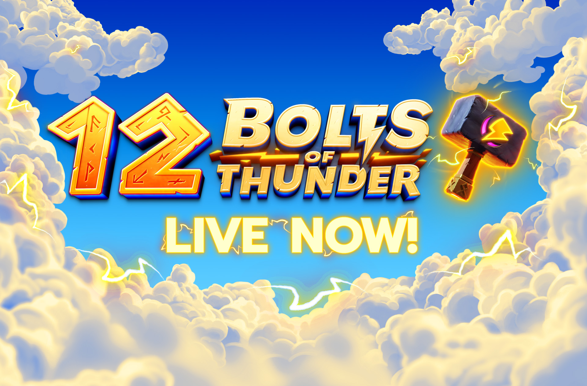 Thunderkick Takes a Swing Towards Big Thrills with 12 Bolts of Thunder