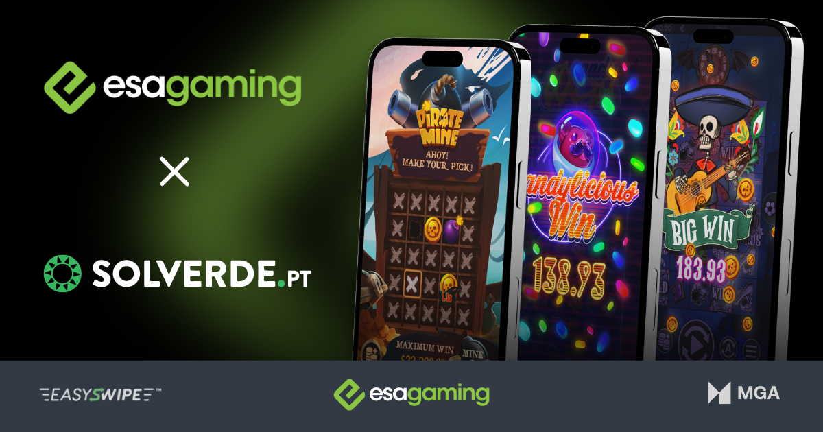 ESA Gaming Forges New Partnership in Portugal with Solverde.pt