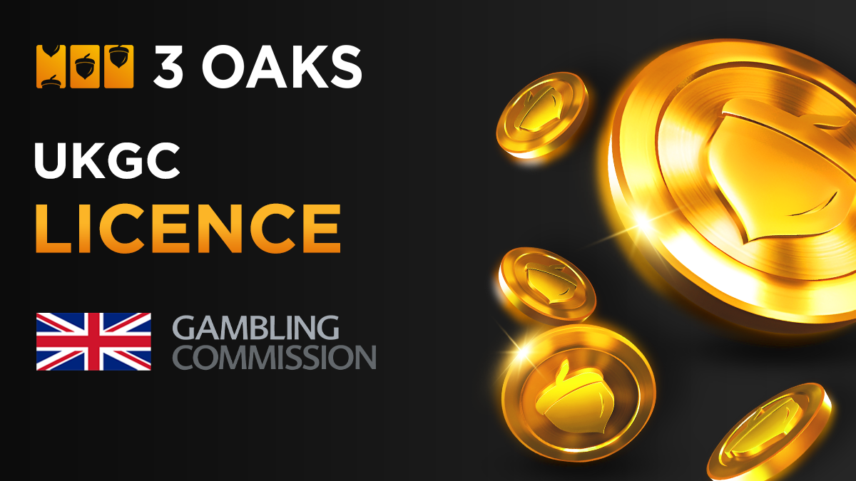 3 Oaks Gaming Granted UKGC Licence