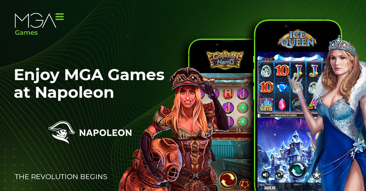 MGA Games Strengthens Presence in Belgium with Napoleon Games Deal