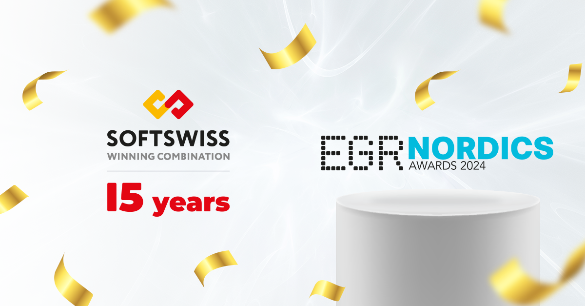 SOFTSWISS Grabs Software Supplier at EGR Nordics Awards 2024