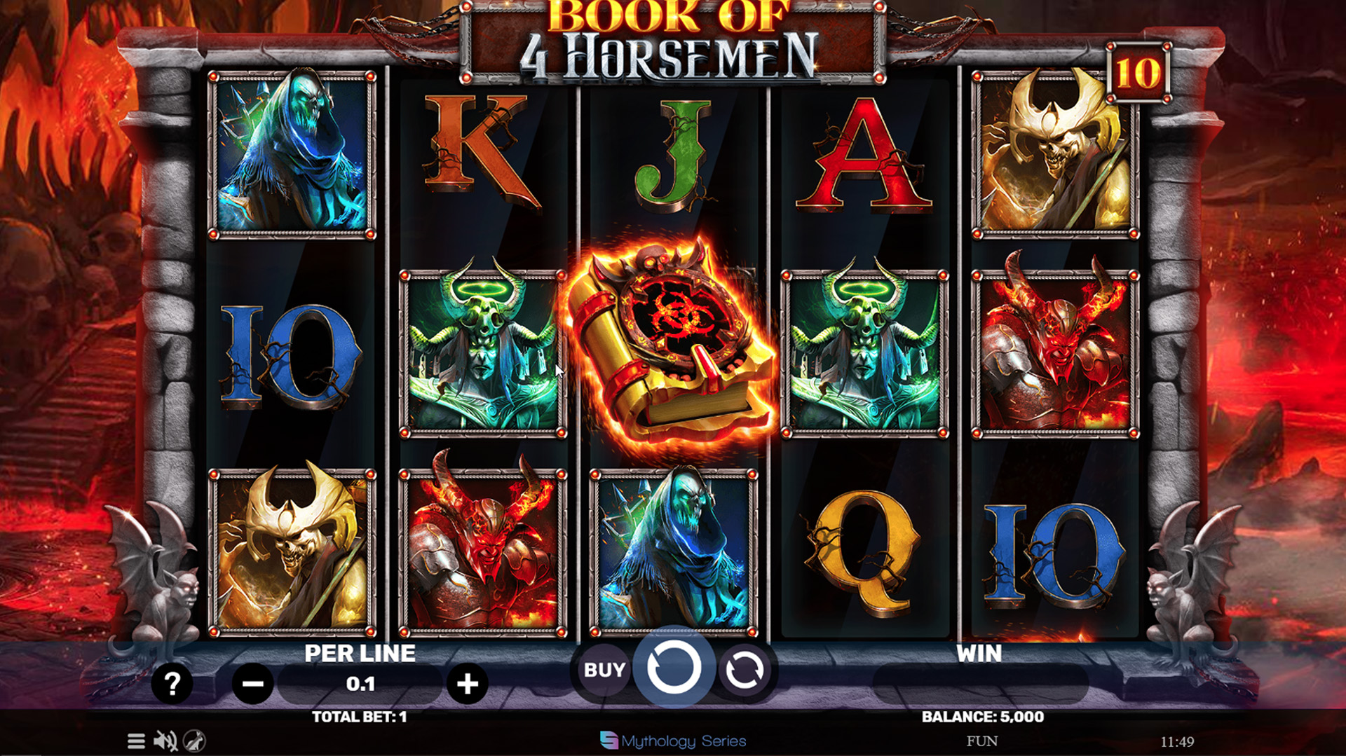 Spinomenal Reveals Apocalypse-inspired Slot Book of 4 Horseman