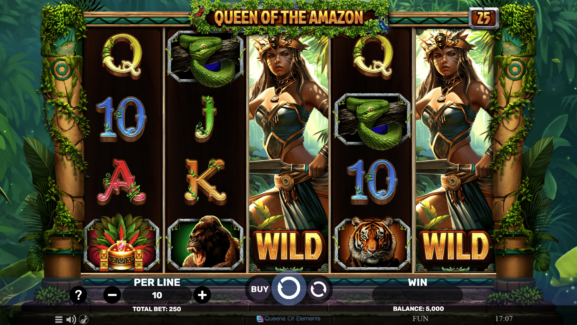 Spinomenal Debuts Queen of the Amazon Slot