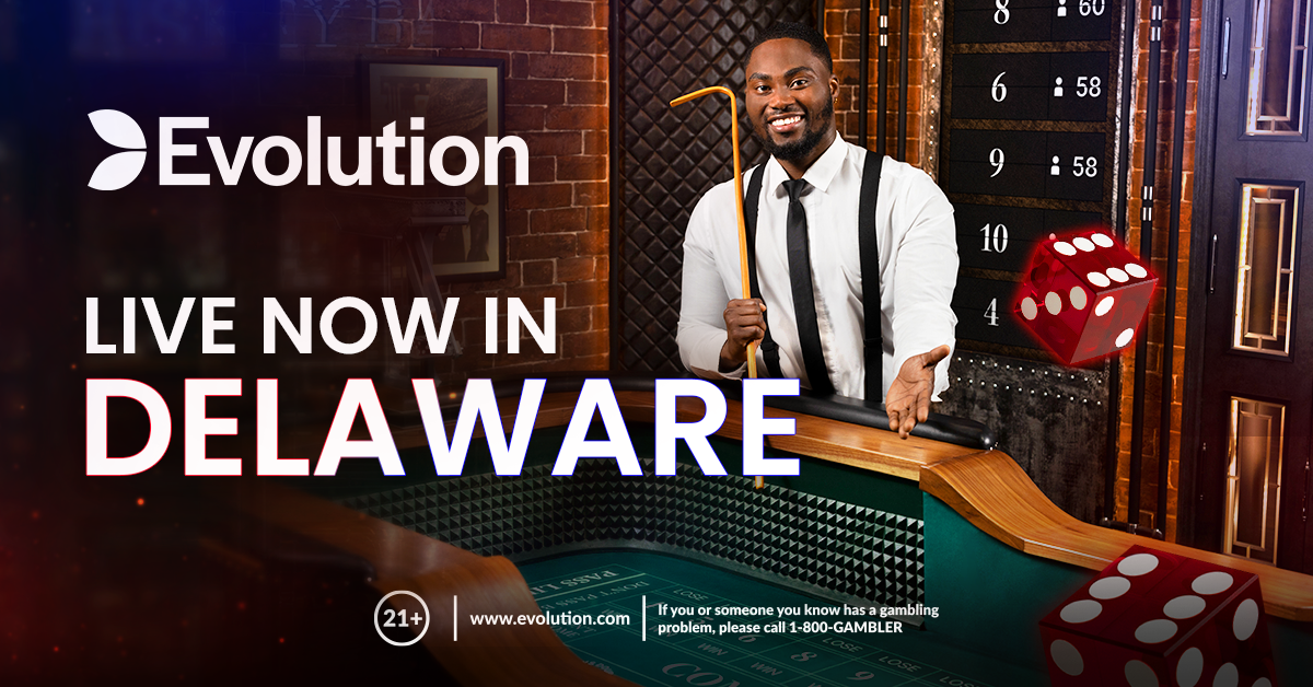 Evolution Gaming Launches Live-Dealer Offering in Delaware