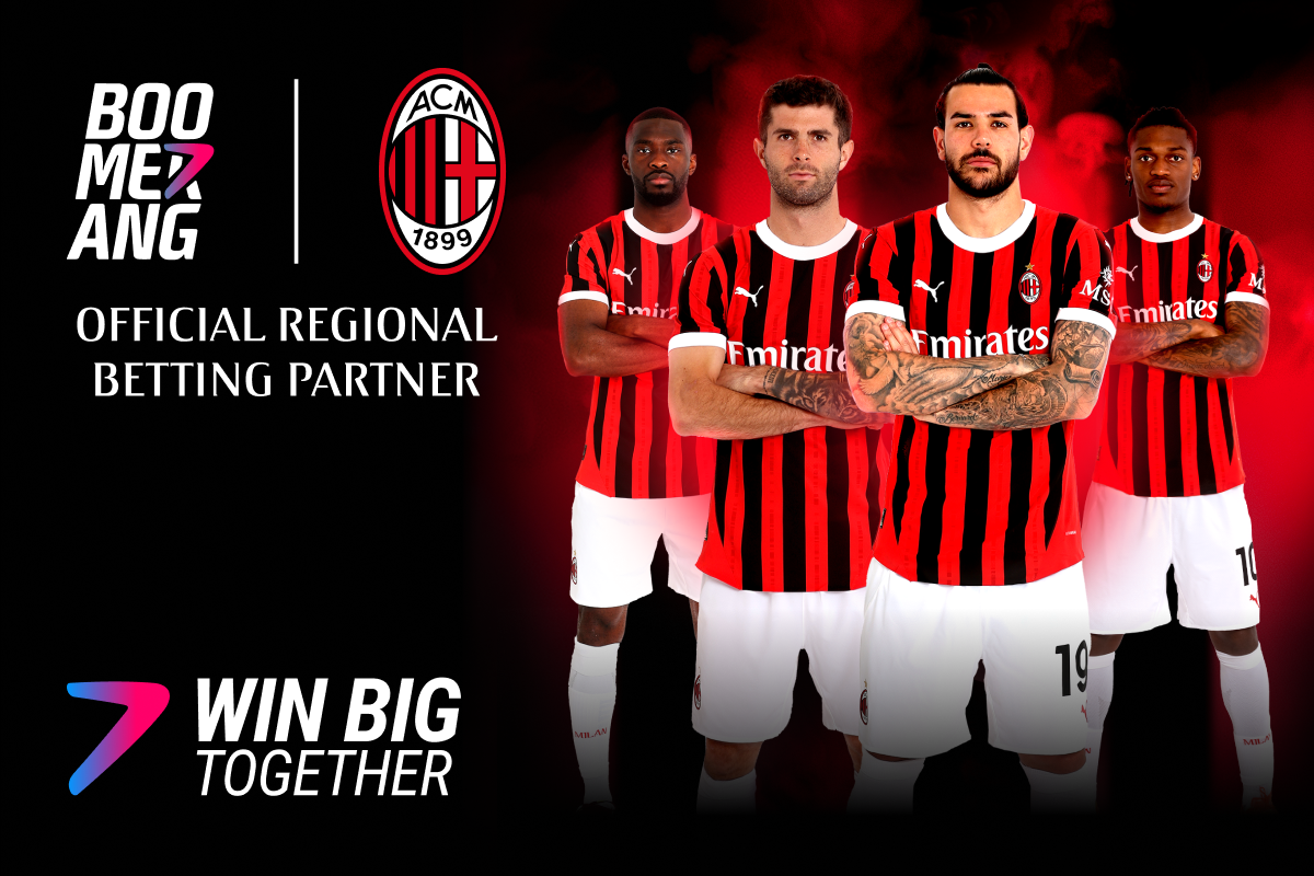 AC Milan and Boomerang Sign New Regional Partnership Deal