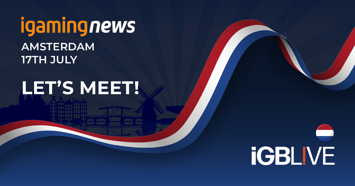 iGaming News Team to Attend iGB Live in Amsterdam on July 17th