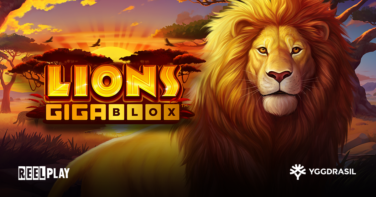 Yggdrasil and ReelPlay Offer up an African Adventure in Lions GigaBlox™