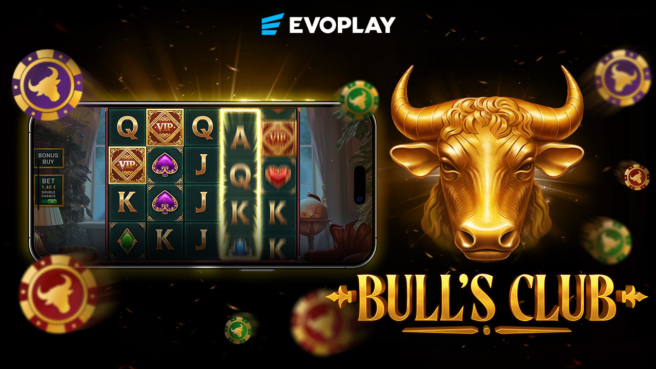 Stacked Wilds Join the Poker Table in Evoplay’s Latest Release Bull’s Club