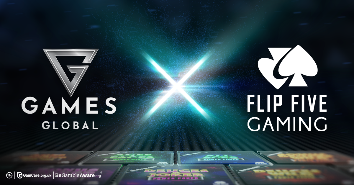 Games Global Strengthens Video Poker Offering with the Launch of new Studio Flip Five Gaming