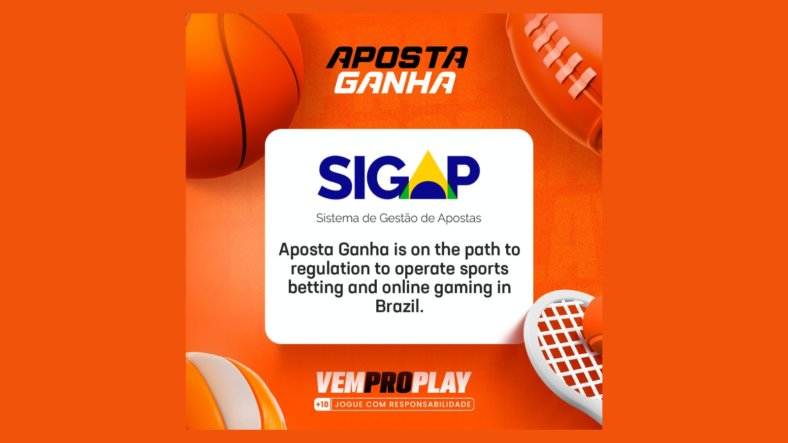 Aposta Ganha Files Application for Sports Betting and iGaming License in Brazil