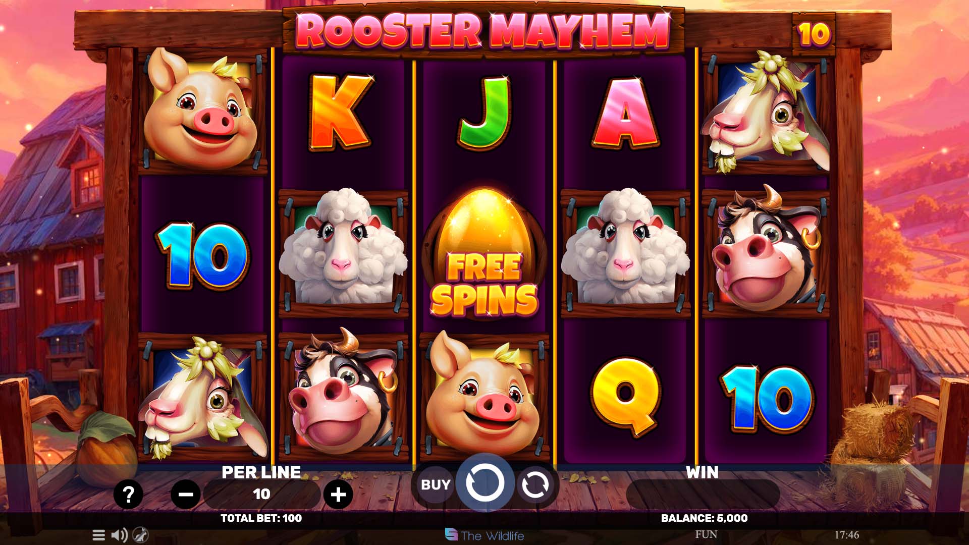 Spinomenal Releases Barnstorming Rooster Mayhem Slot