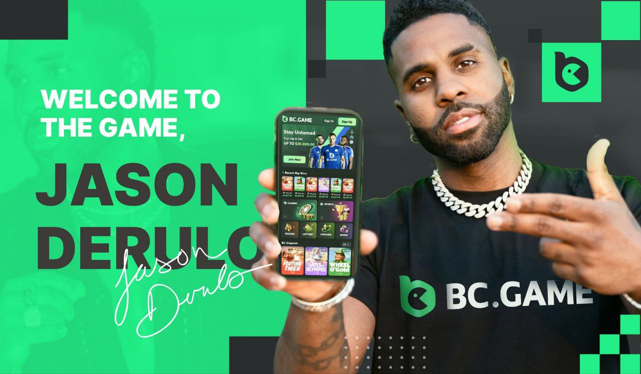 BC.GAME Partners with Multi-Platinum Artist Jason Derulo