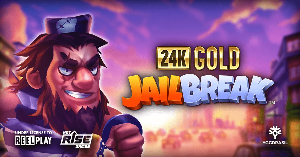Yggdrasil and Hot Rise Games Launch Brand New Mechanic in 24K Gold Jailbreak™