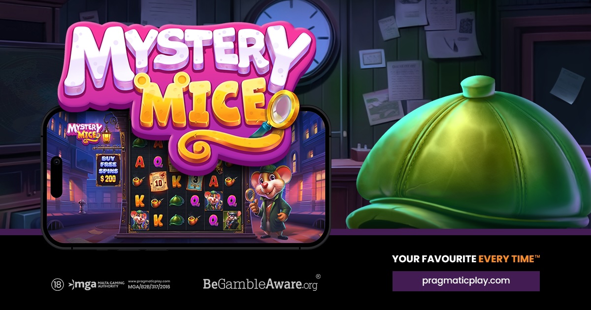 Pragmatic Play Unveils New Slot Game, "Mystery Mice"