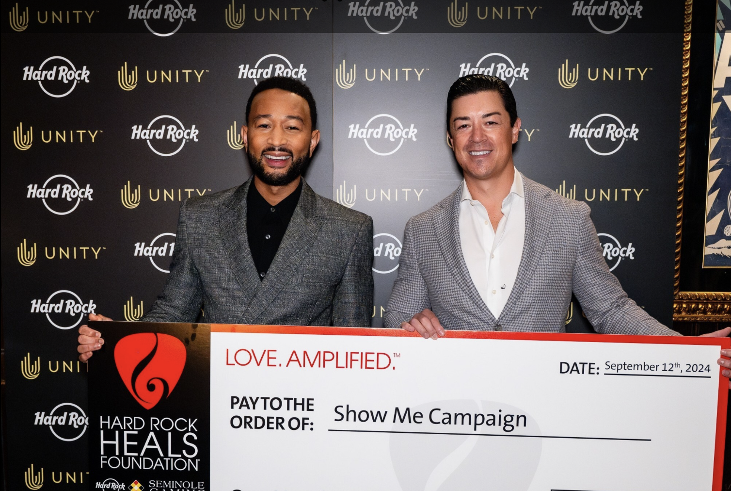 John Legend Shines at Hard Rock’s ‘Unity’ Launch Event in London