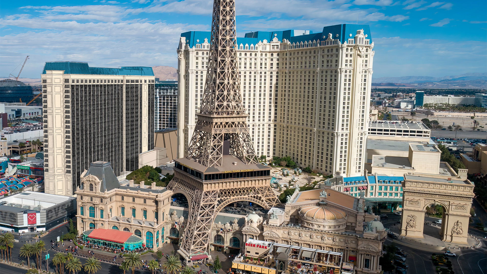 Caesars Entertainment Unveils Skybridge at Paris Las Vegas