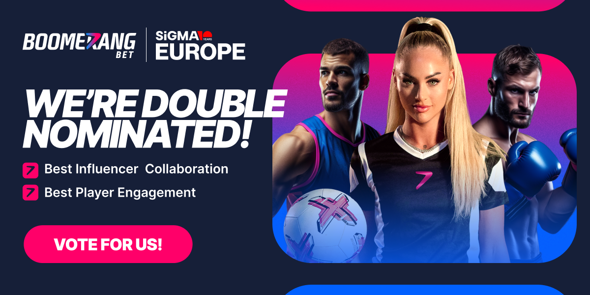 Open Voting for the SIGMA Europe 2024 Awards: Boomerang Shortlisted in Two B2C Categories