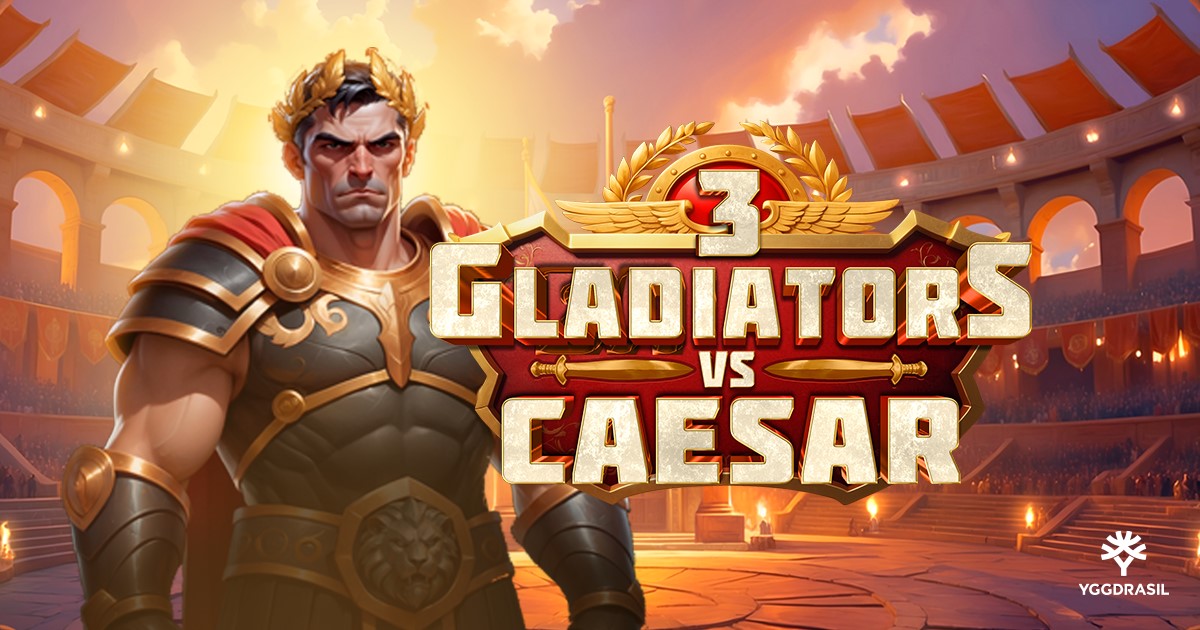 Yggdrasil Pits Proud Warriors Against Rome’s Mightiest Leader in 3 Gladiators vs Caesar
