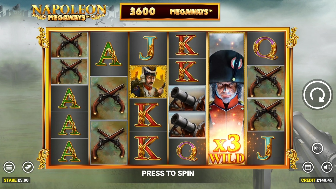 Blueprint Gaming Brings Napoleon Megaways™ to the iGaming Market