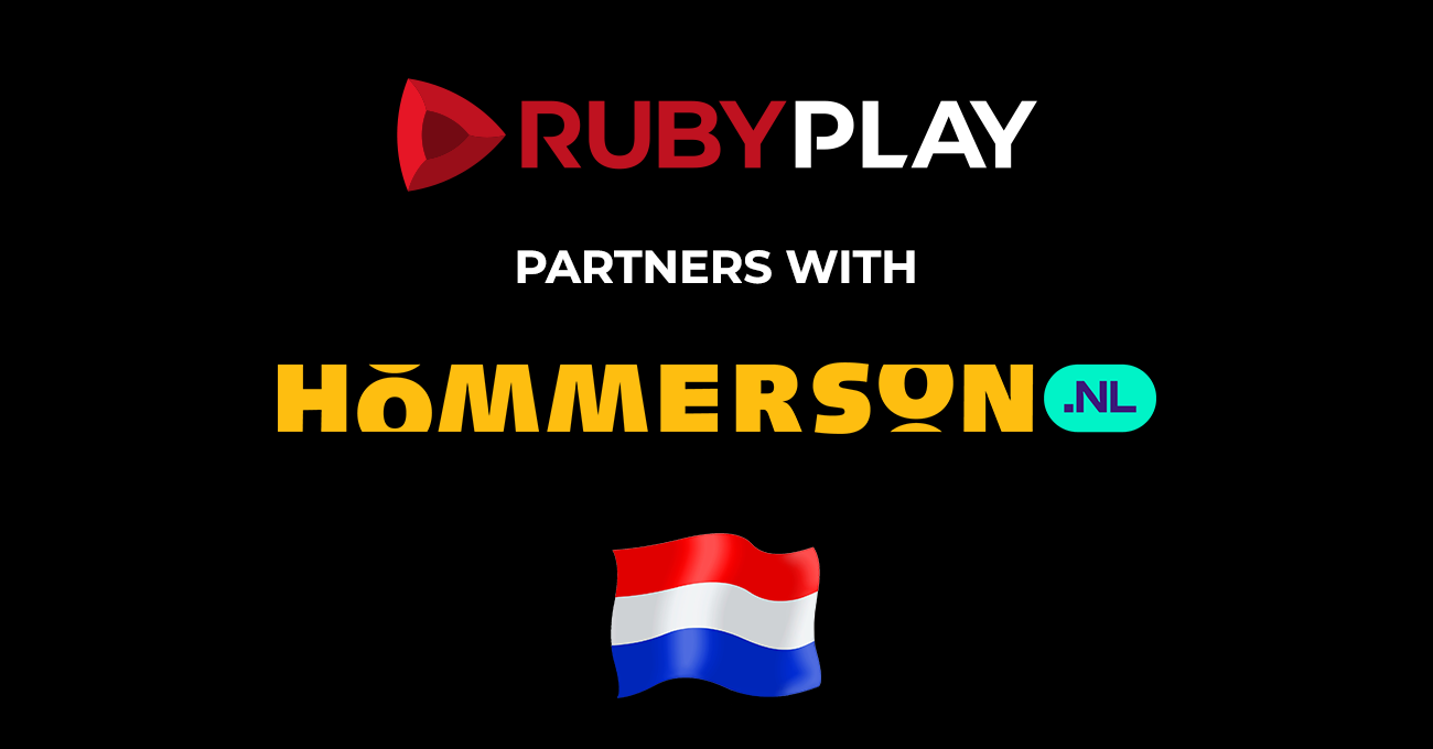 RubyPlay Portfolio Goes live with Hommerson Casino in the Netherlands