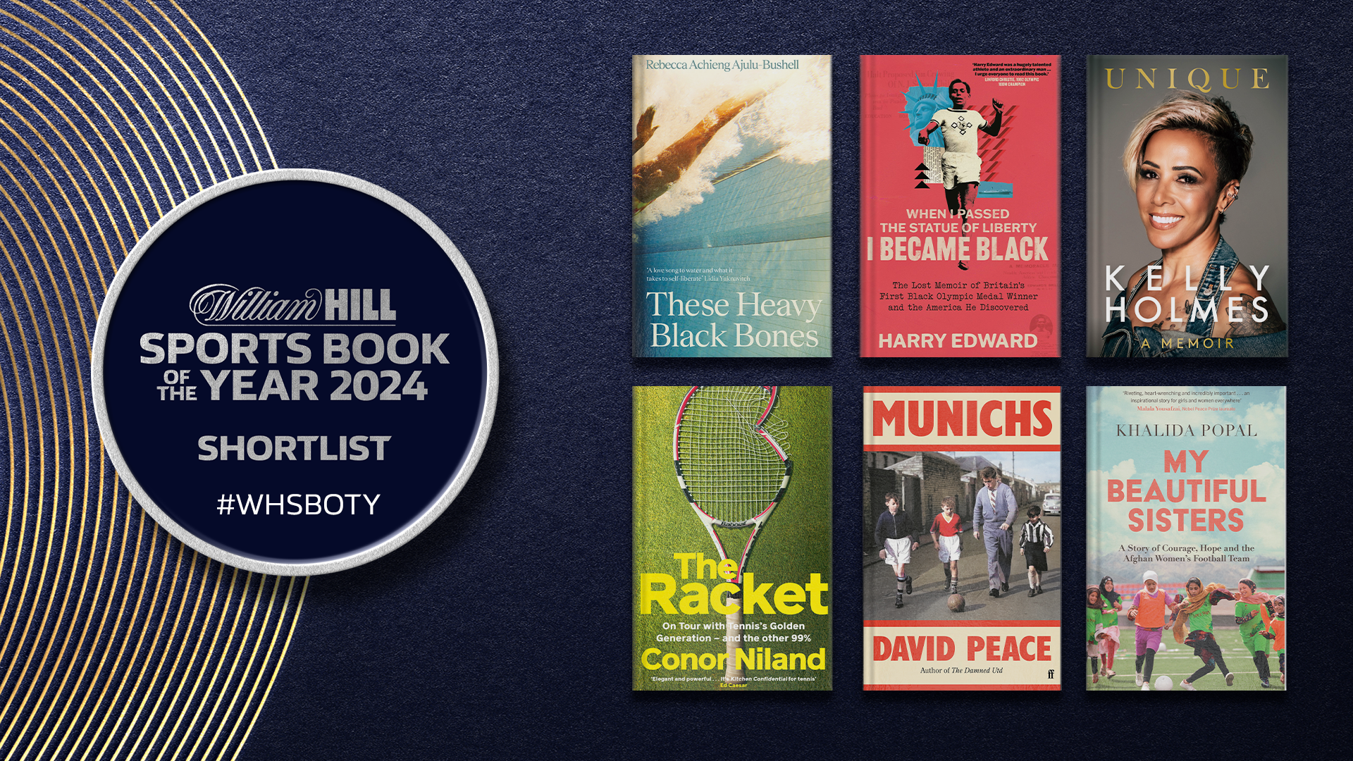Kelly Holmes Among Shortlisted Nominees for William Hill Sports Book of the Year Award 2024