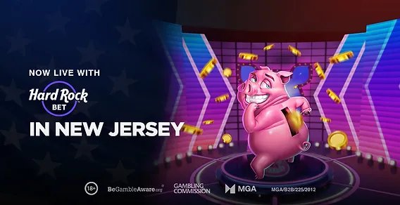 Play’n Go Partners with Hard Rock Digital to Expand Casino Game Offerings in New Jersey